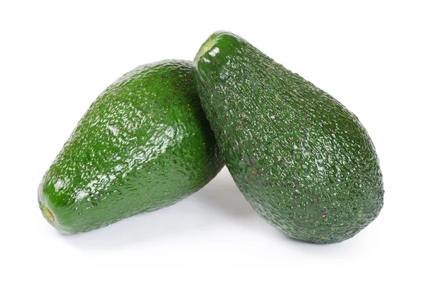 Verse avocado geïsoleerd op witte achtergrond — Stockfoto