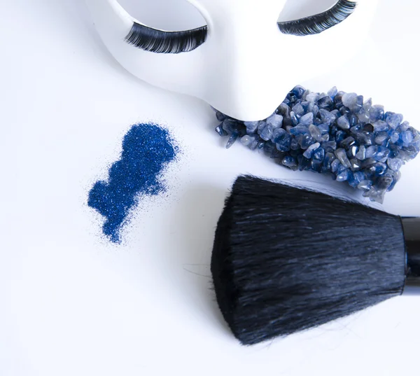 Mask makeup and accessories — Stock Photo, Image