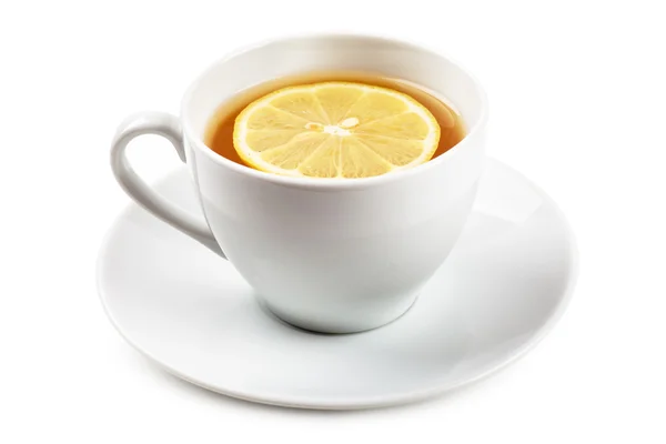Té con limón —  Fotos de Stock
