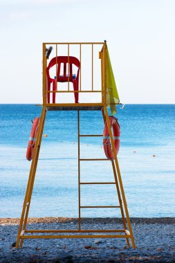 Lifeguard chair clipart