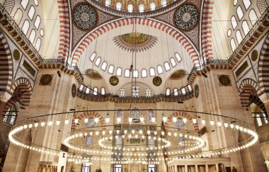 Süleymaniye Camii iç