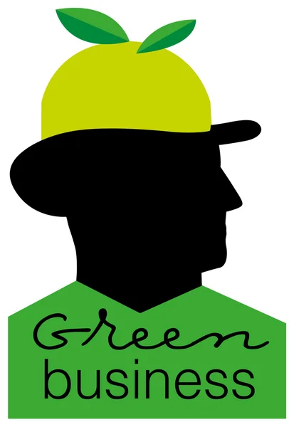 Empresa verde — Vetor de Stock