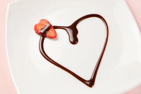 Love dessert — Stock Photo, Image