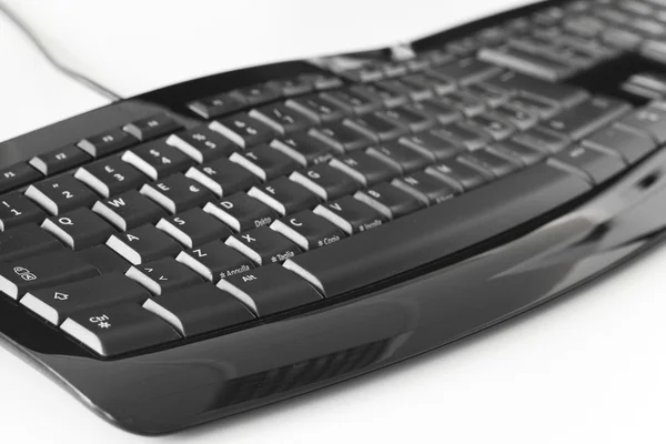 Ізольована клавіатура і миша — стокове фото