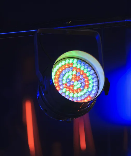 Installatie voor oprichting van lichteffecten — Stockfoto