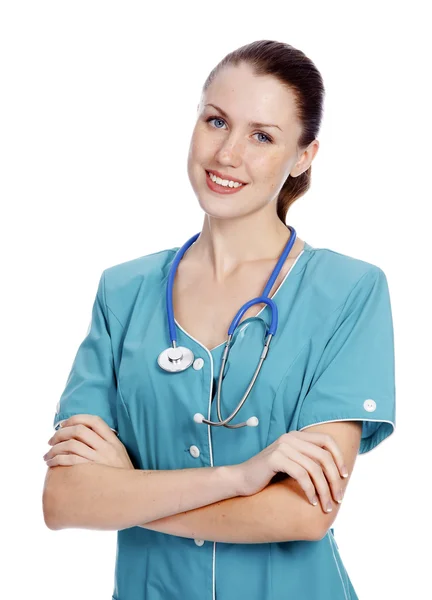 Słodkie pielęgniarka — Zdjęcie stockowe