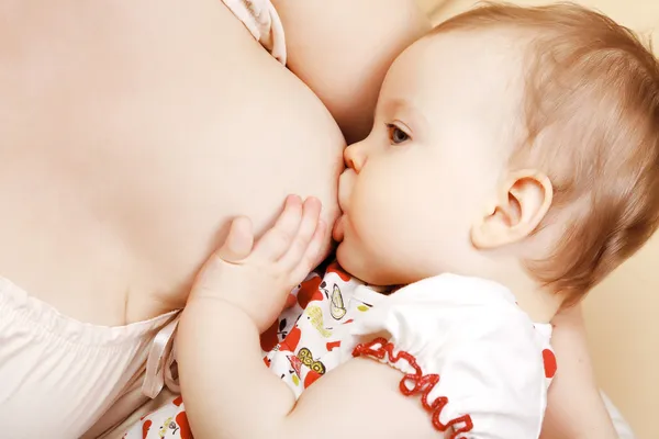 Breast feeding — Stock Photo, Image