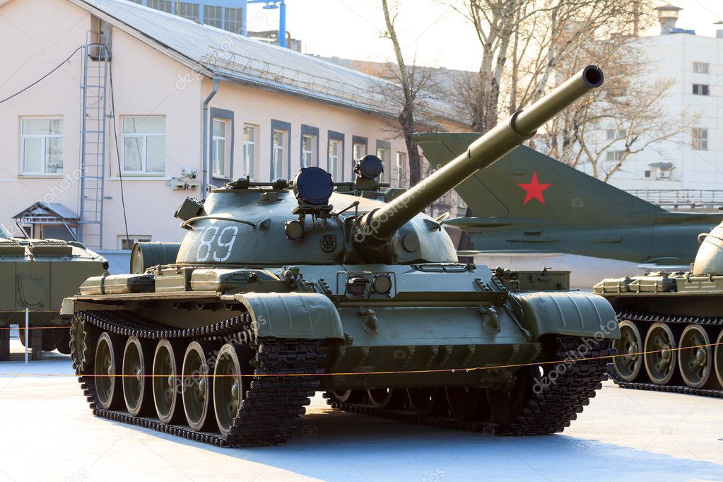 Old soviet tank