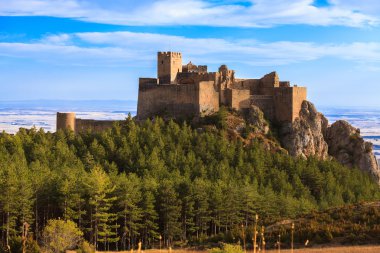 Medieval castle of Loarre, Spain clipart