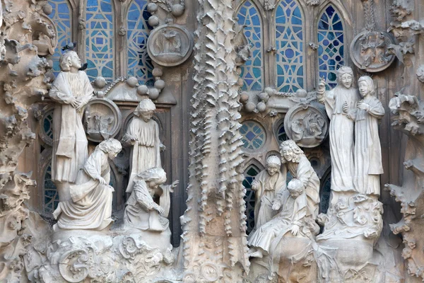 西班牙巴塞罗那的Sagrada Familia — 图库照片