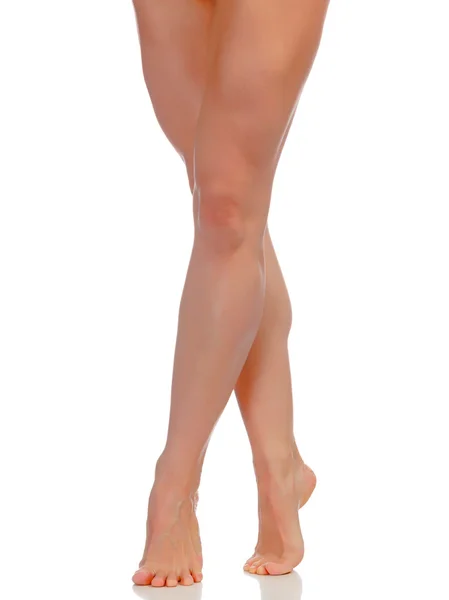 Pernas femininas musculares — Fotografia de Stock