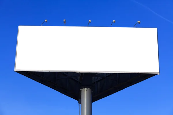 Blank billboard — Stock Photo, Image