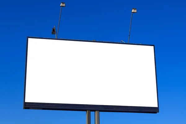 Pusty billboard — Zdjęcie stockowe
