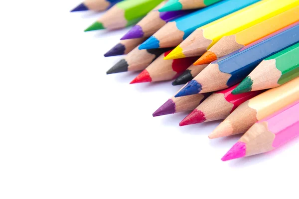 Colore matite sfondo — Foto Stock