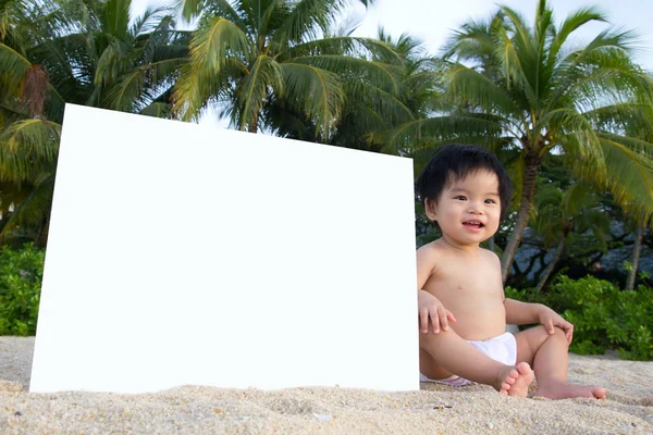 Beach baby — Stock Photo, Image