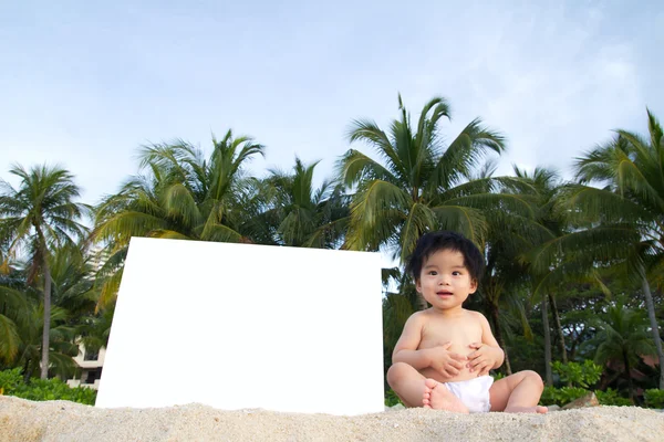 Playa bebé — Foto de Stock