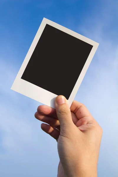 Polaroid-Fotorahmen — Stockfoto