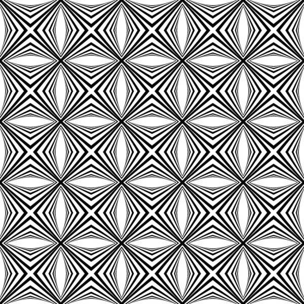 Naadloos geometrisch patroon. — Stockvector
