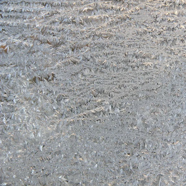 磨砂玻璃的纹理。抽象冬季模式. — 图库照片