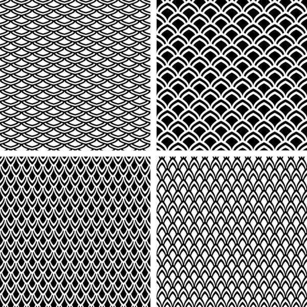 Fish scale seamless texture. — Stock Vector