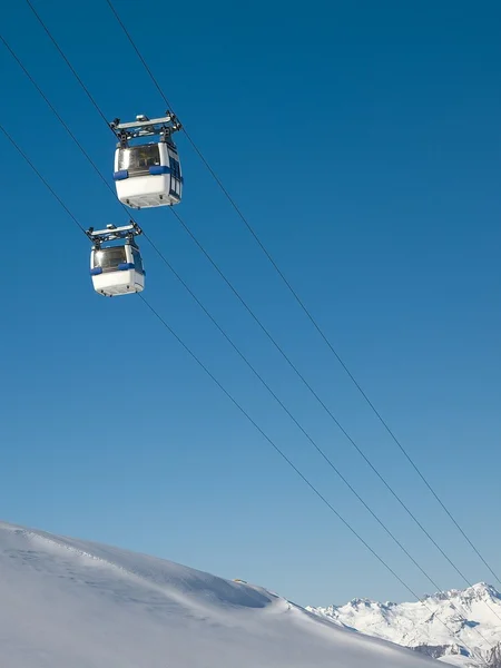 Cabine de ski — Photo