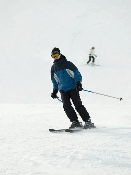 Esquiadores — Fotografia de Stock