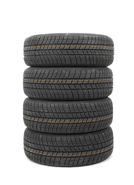타이어의 세트 — 스톡 사진