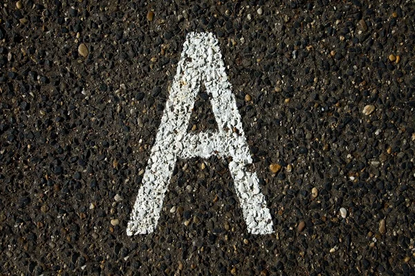 Letter A — Stock Photo, Image
