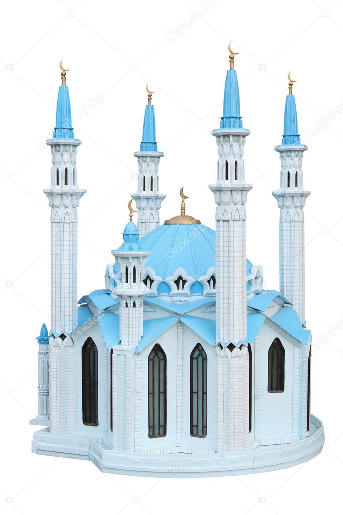 Breadboard model of a mosque Kul Sharif. Russia.