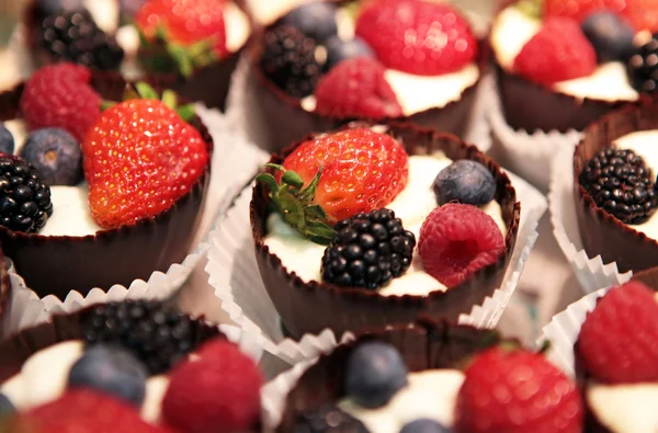 Berries dessert — Stock Photo, Image
