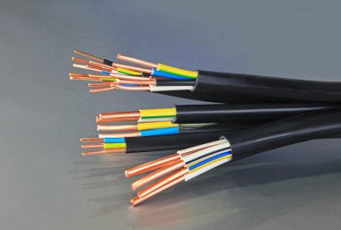 Copper cables clipart