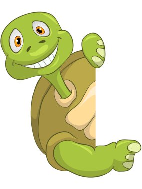 Funny Turtle clipart