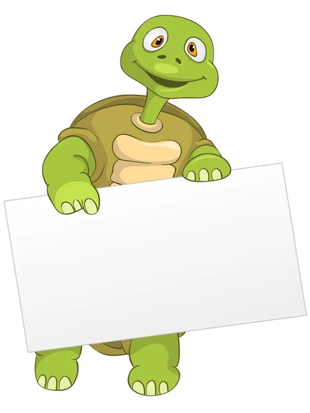Αστεία χελώνα — Διανυσματικό Αρχείο