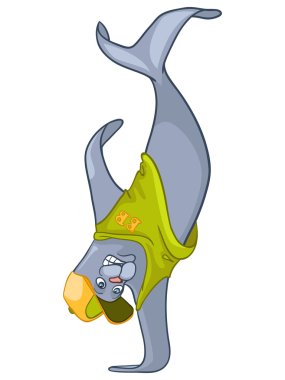 Cartoon Character Seal clipart