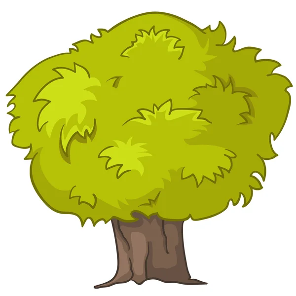 Δέντρο κινούμενα σχέδια — Διανυσματικό Αρχείο