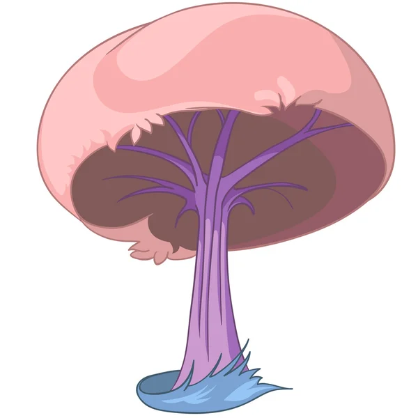 Árbol de dibujos animados — Vector de stock