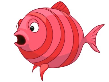 Cartoon Character Fish clipart