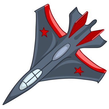 Cartoon Airplane clipart