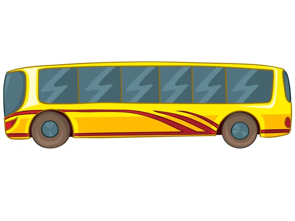 Tecknad buss — Stock vektor