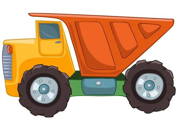 Camion desene animate — Vector de stoc