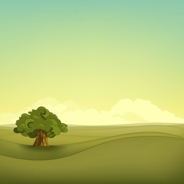 Field Landscape clipart