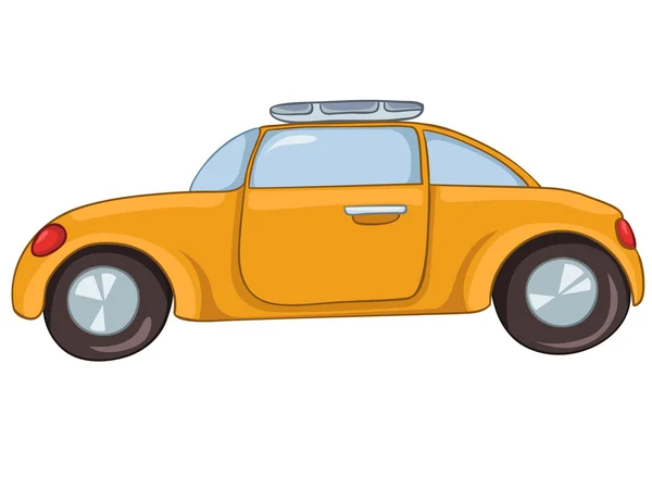 Voiture de dessin animé — Image vectorielle