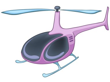 Cartoon Helicopter clipart