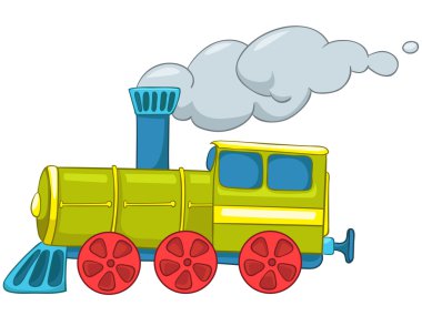 Cartoon Train clipart