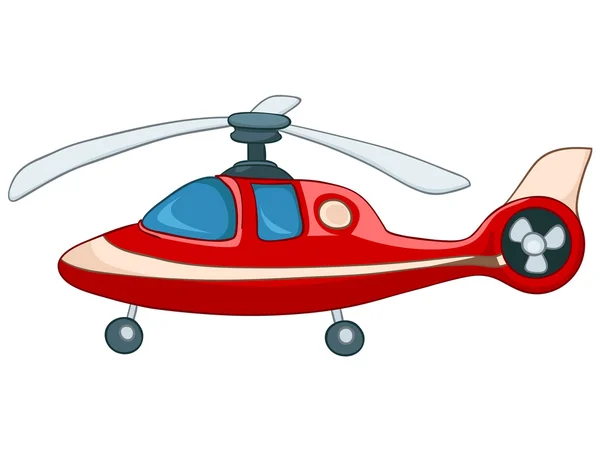 Cartoon Helicopter — Stock Vector