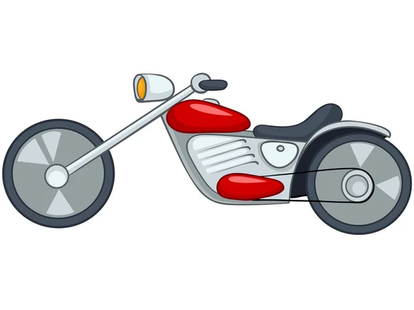 Karikatür motosiklet — Stok Vektör