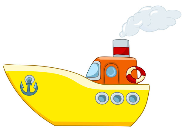 Cartoon Ship