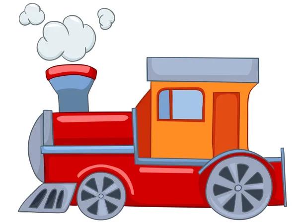 Cartoon trein — Stockvector