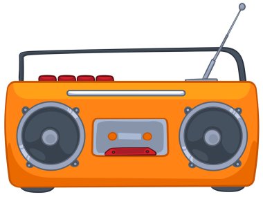 Cartoon Appliences Recorder clipart