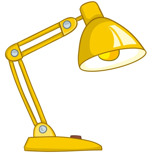 Dessin animé Accueil Lampe — Image vectorielle